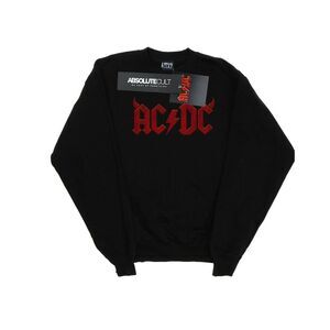 AC/DC Mens Horns Logo Sweatshirt / Black